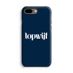 CaseCompany Topwijf Navy: iPhone 7 Plus Tough Case