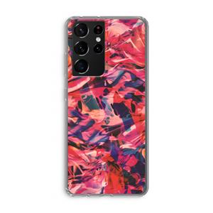 CaseCompany California: Samsung Galaxy S21 Ultra Transparant Hoesje