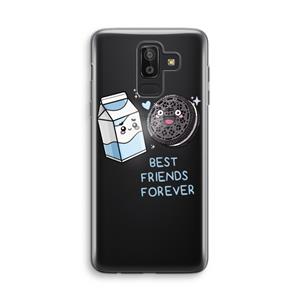 CaseCompany Best Friend Forever: Samsung Galaxy J8 (2018) Transparant Hoesje