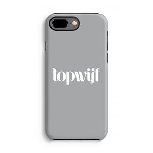 CaseCompany Topwijf Grijs Wit: iPhone 7 Plus Tough Case