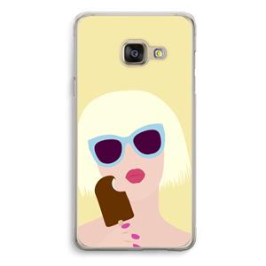 CaseCompany Ice cream: Samsung A3 (2017) Transparant Hoesje