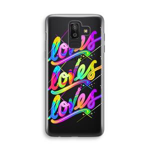 CaseCompany Loves: Samsung Galaxy J8 (2018) Transparant Hoesje