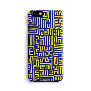 CaseCompany Majorelle Blue Print: iPhone 8 Volledig Geprint Hoesje