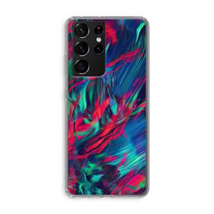 CaseCompany Pilgrims Of The Sea: Samsung Galaxy S21 Ultra Transparant Hoesje