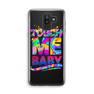 CaseCompany Touch Me: Samsung Galaxy J8 (2018) Transparant Hoesje