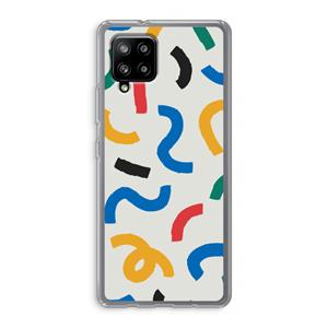 CaseCompany Illustratieve pop 2: Samsung Galaxy A42 5G Transparant Hoesje