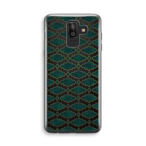 CaseCompany Moroccan tiles: Samsung Galaxy J8 (2018) Transparant Hoesje