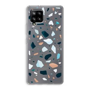 CaseCompany Terrazzo N°13: Samsung Galaxy A42 5G Transparant Hoesje
