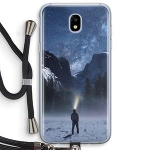 CaseCompany Wanderlust: Samsung Galaxy J5 (2017) Transparant Hoesje met koord