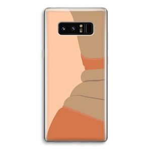 CaseCompany Bikini: Samsung Galaxy Note 8 Transparant Hoesje