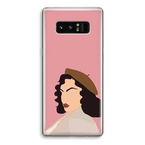 CaseCompany Confidence: Samsung Galaxy Note 8 Transparant Hoesje