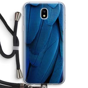 CaseCompany Pauw: Samsung Galaxy J5 (2017) Transparant Hoesje met koord