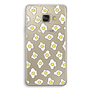 CaseCompany Spiegeleitjes: Samsung A3 (2017) Transparant Hoesje