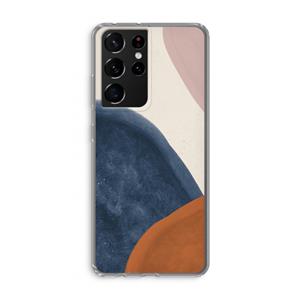 CaseCompany Geo #1: Samsung Galaxy S21 Ultra Transparant Hoesje