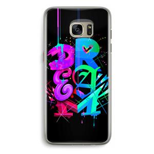CaseCompany Dream: Samsung Galaxy S7 Edge Transparant Hoesje