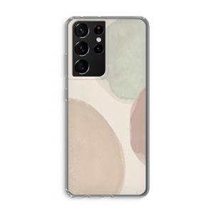 CaseCompany Geo #8: Samsung Galaxy S21 Ultra Transparant Hoesje