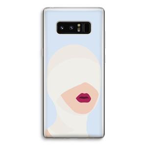 CaseCompany Incognito: Samsung Galaxy Note 8 Transparant Hoesje