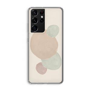 CaseCompany Geo #9: Samsung Galaxy S21 Ultra Transparant Hoesje