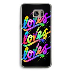 CaseCompany Loves: Samsung Galaxy S7 Edge Transparant Hoesje