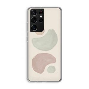 CaseCompany Geo #10: Samsung Galaxy S21 Ultra Transparant Hoesje