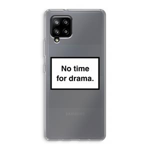 CaseCompany No drama: Samsung Galaxy A42 5G Transparant Hoesje