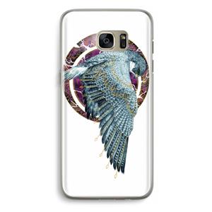 CaseCompany Golden Falcon: Samsung Galaxy S7 Edge Transparant Hoesje