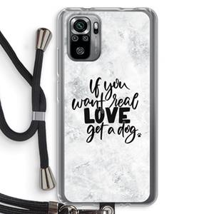 CaseCompany Partner in crime: Xiaomi Redmi Note 10S Transparant Hoesje met koord