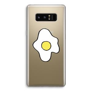 CaseCompany Spiegelei: Samsung Galaxy Note 8 Transparant Hoesje