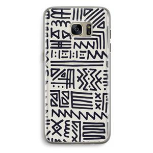 CaseCompany Marrakech print: Samsung Galaxy S7 Edge Transparant Hoesje