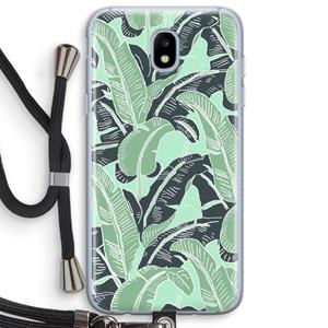 CaseCompany This Sh*t Is Bananas: Samsung Galaxy J5 (2017) Transparant Hoesje met koord