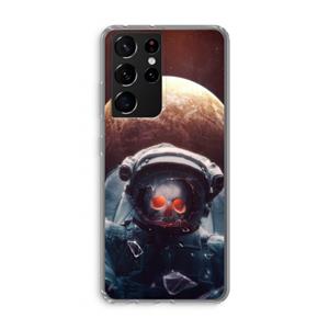 CaseCompany Voyager: Samsung Galaxy S21 Ultra Transparant Hoesje