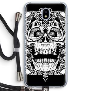 CaseCompany Seek & Destroy: Samsung Galaxy J5 (2017) Transparant Hoesje met koord