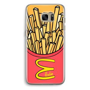 CaseCompany McElodie: Samsung Galaxy S7 Edge Transparant Hoesje