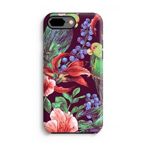 CaseCompany Papegaaien: iPhone 8 Plus Tough Case