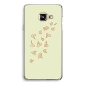 CaseCompany Falling Leaves: Samsung A3 (2017) Transparant Hoesje