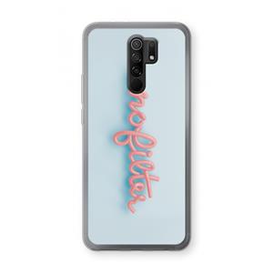 CaseCompany nofilter: Xiaomi Redmi 9 Transparant Hoesje