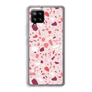 CaseCompany Terrazzo N°15: Samsung Galaxy A42 5G Transparant Hoesje