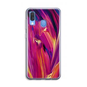 CaseCompany Phoenix: Samsung Galaxy A40 Transparant Hoesje