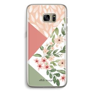 CaseCompany Sweet heaven geometrics: Samsung Galaxy S7 Edge Transparant Hoesje