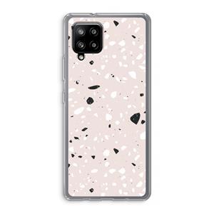 CaseCompany Terrazzo N°20: Samsung Galaxy A42 5G Transparant Hoesje