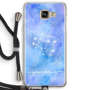 CaseCompany Sterrenbeeld - Licht: Samsung Galaxy A5 (2016) Transparant Hoesje met koord