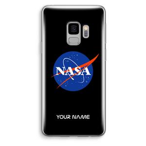 CaseCompany NASA: Samsung Galaxy S9 Transparant Hoesje