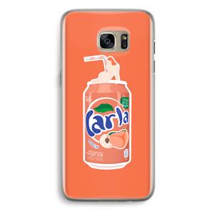 CaseCompany S(peach)less: Samsung Galaxy S7 Edge Transparant Hoesje
