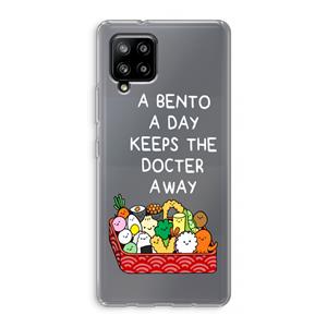 CaseCompany Bento a day: Samsung Galaxy A42 5G Transparant Hoesje