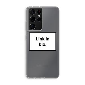 CaseCompany Link in bio: Samsung Galaxy S21 Ultra Transparant Hoesje