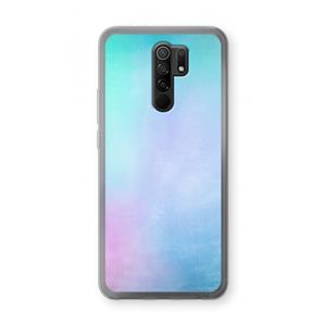 CaseCompany mist pastel: Xiaomi Redmi 9 Transparant Hoesje