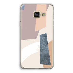 CaseCompany Luca: Samsung A3 (2017) Transparant Hoesje