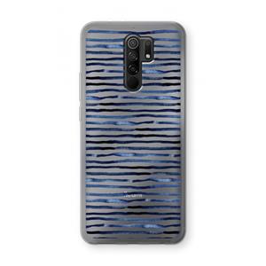 CaseCompany Verrassende lijnen: Xiaomi Redmi 9 Transparant Hoesje
