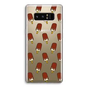 CaseCompany Yummy: Samsung Galaxy Note 8 Transparant Hoesje