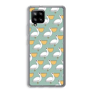 CaseCompany Pelican: Samsung Galaxy A42 5G Transparant Hoesje